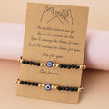 Casual Style Unisex Stainless Steel Adjustable Rope Friendship Gemstone Seed Beaded Fashion Jewelry Bracelets
