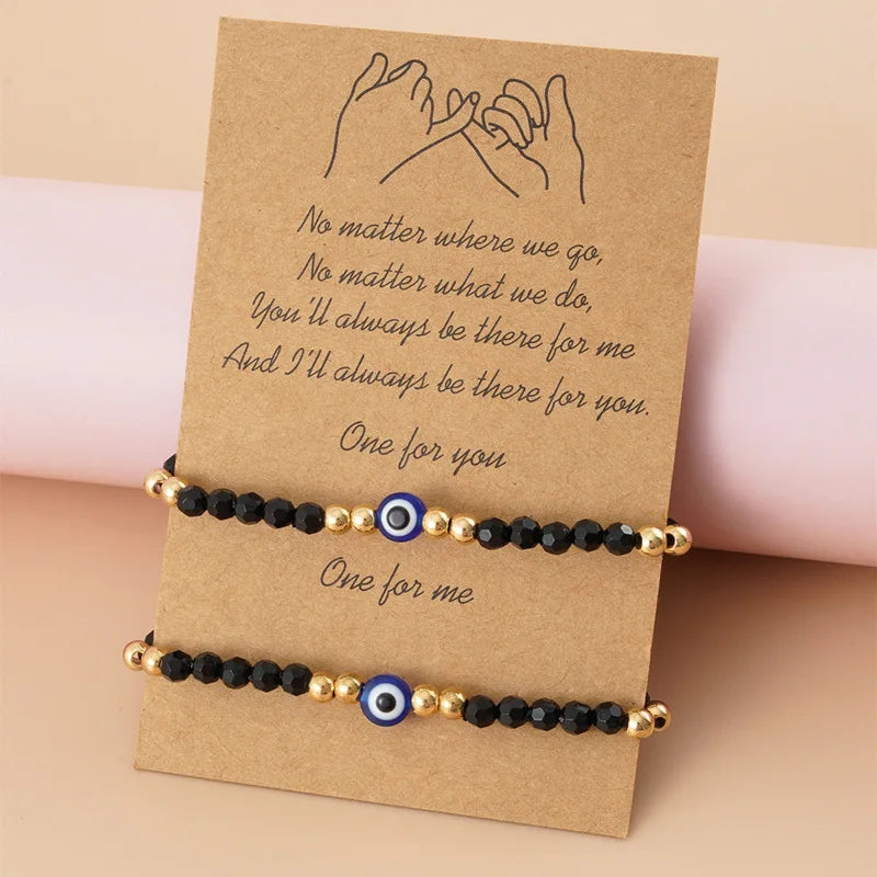 Casual Style Unisex Stainless Steel Adjustable Rope Friendship Gemstone Seed Beaded Fashion Jewelry Bracelets
