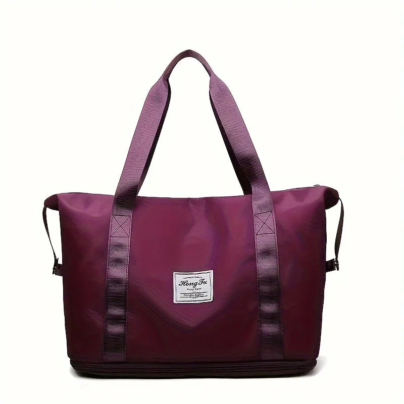 Waterproof Large Capacity Folding Travel Luggage Tote Handbag Gym Foldable Shoulder Duffle Bag Travel Bags
