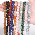 Wholesale Price Natural Heart Stone Beads Rose Quartz Lapis Lazuli for Jewelry Making DIY Bracelet Necklace Handmade