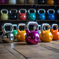SK Wholesale Custom Logo Fitness Hollow Color Kettlebell Weightlifting Casting Competition Kettlebell Hollow