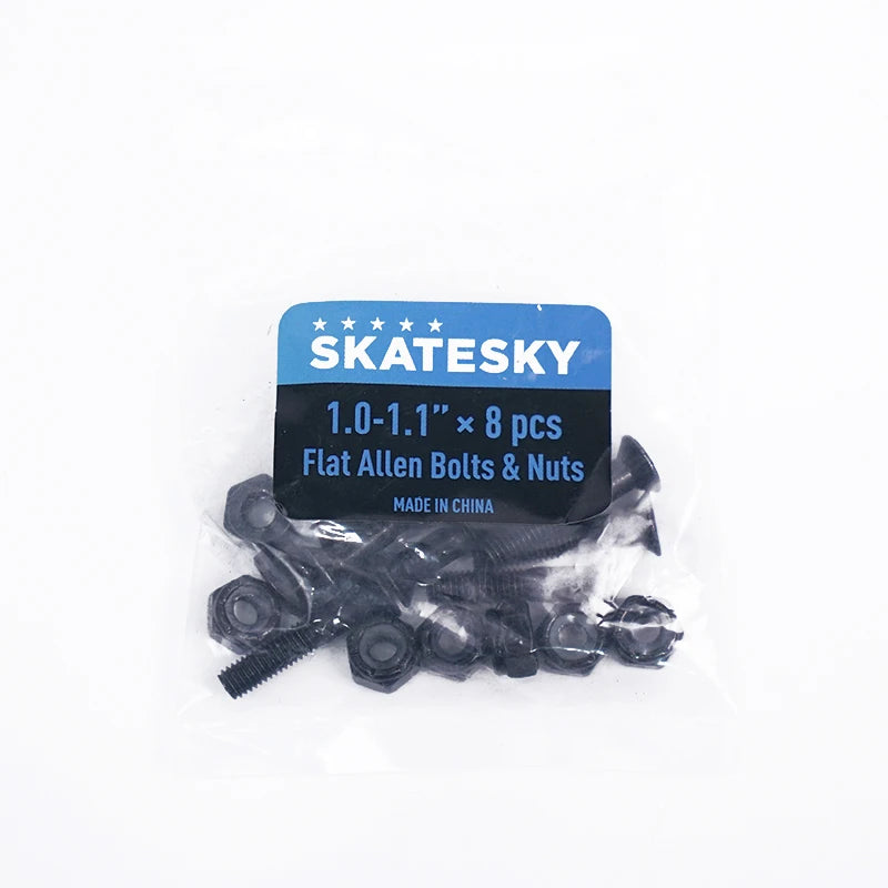 Wholesale Custom Carbon Steel Durable Skateboard Bolt Nuts Screws Bolts