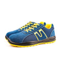 New Arrival Suede Leather Mesh Breathable Light Weight Low Safety Shoes With Steel Toecap