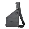 Hot Selling Nylon Anti Theft Large Custom Logo Waterproof Sling Bags for Men Crossbody Gun Chest Bag