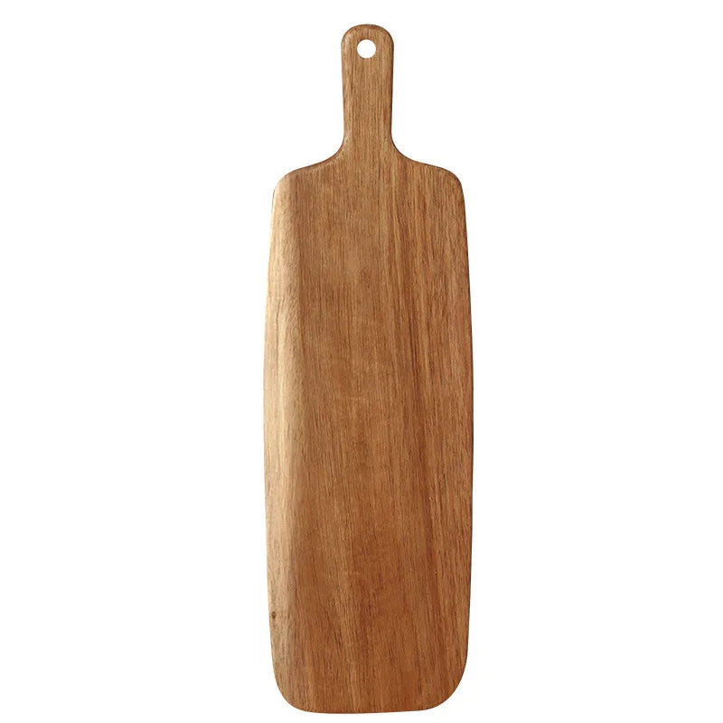 Wholesale Custom Kitchen Long Pizza Acacia Wood Bread Cutting Board Acacia Cutting Board with Handle