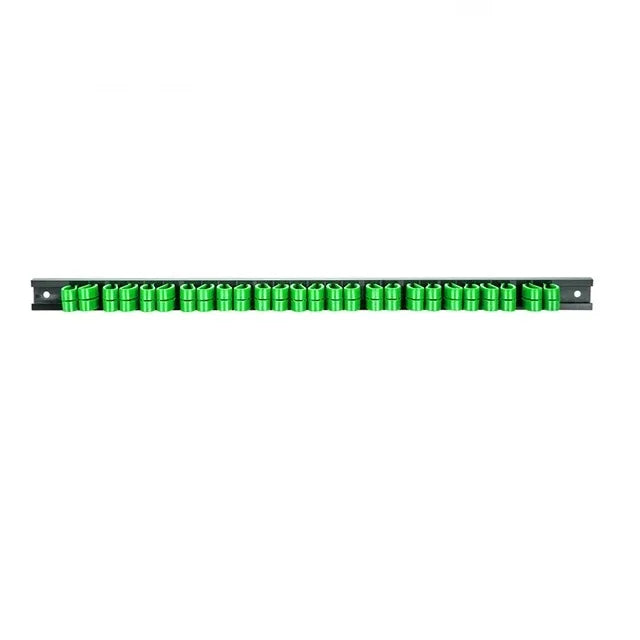 1/2pcs Plastic Rail Wrench Hanger with Clips DIY Grade Screwdriver & Wrench Organizer Hand Tool Holder OEM & ODM Supported