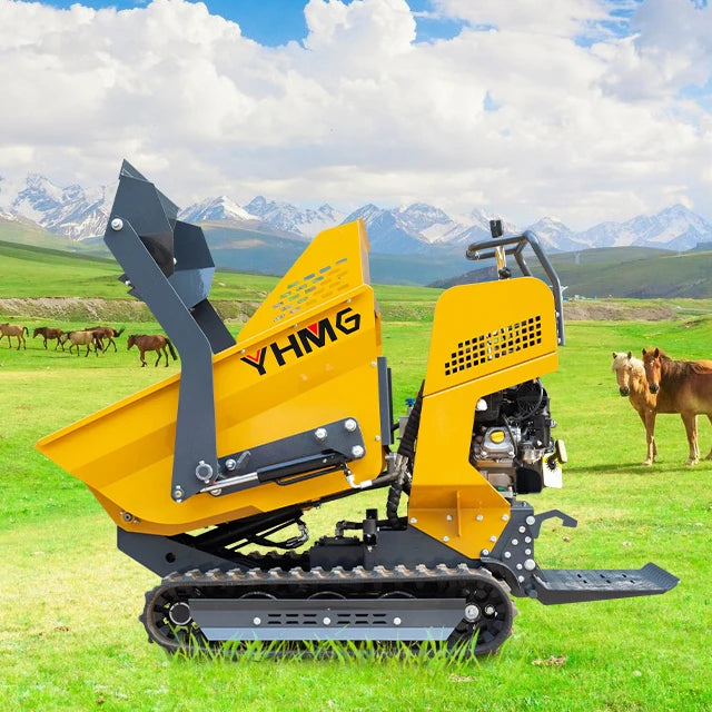 ODM OEM in Stock 0.5ton  Mini Crawler Dumper Trucks with Factory Outlet and Free Shipping for Heavy Duty Loading  Construction