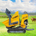 ODM OEM in Stock 0.5ton Mini Crawler Dumper Trucks with Factory Outlet and Free Shipping for Heavy Duty Loading Construction MegaBDM