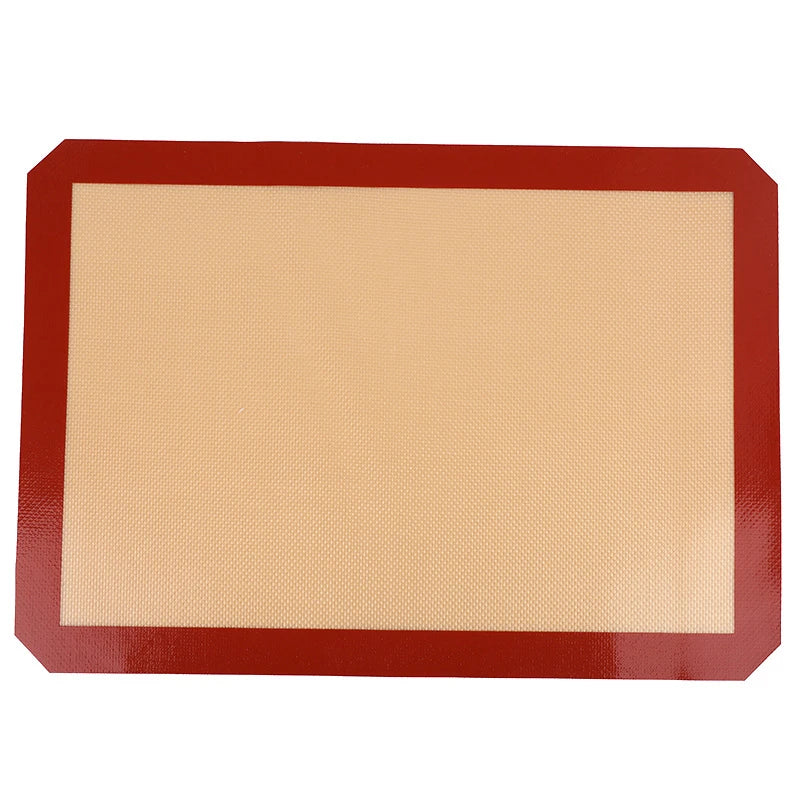 Sustainable Disposable Silicone Baking Mat 42x29.5cm Heat Resistant Dishwasher Safe Black Japan Korean Style Cooking Tool Set