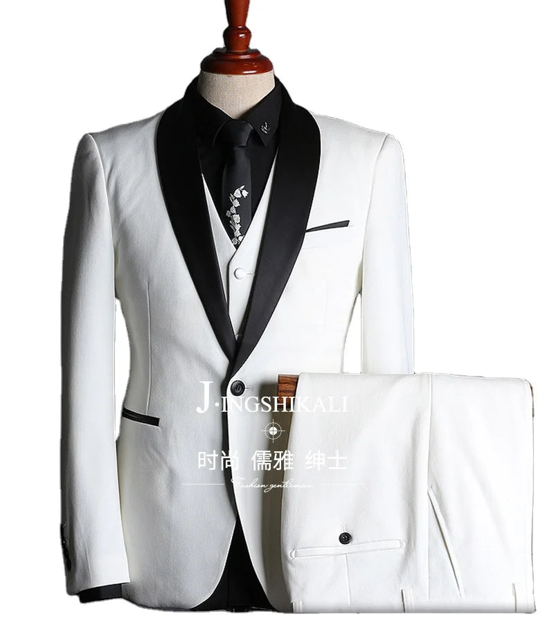 Guangzhou Auyan Illuminated Groom Wedding Man Suit Design Pant Man Suit