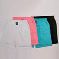 Summer Cotton Polyester Japan Style French Terry Elastic Waist Woman's Sweat Gym Shorts