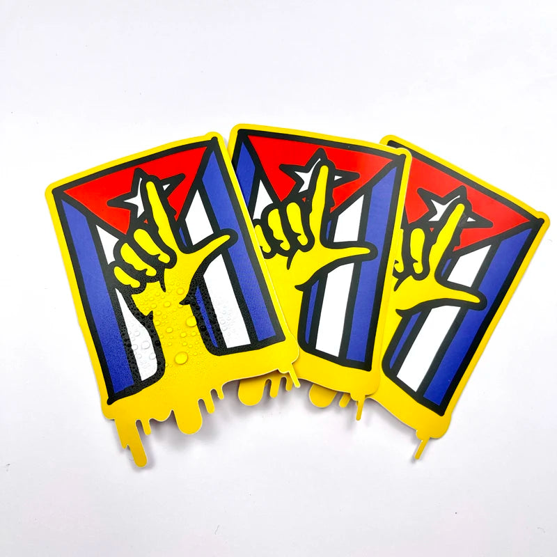 Custom Vinyl Sticker Adhesive Waterproof Cartoon Die Cut Label Laptop Decoration Logo Stickers