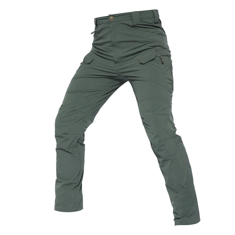 Quick Dry 4 Way Stretchy Outdoor Pant Trousers Men Multi Pockets Elastic Casual Safari Pant Young Men Hiking Traveling Hunting