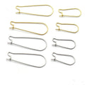 French Ear Wire Hook 200pcs DIY Jewelry Making Settings Base Accessories Jewelry Making Components & Supplies for Earrings