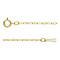 Real 14K Gold Filled Krinkle Chain Necklace 1.4MM Peanut Link Necklace Chain Minimalist Fine Jewelry Gold Filled Crinkle Chain
