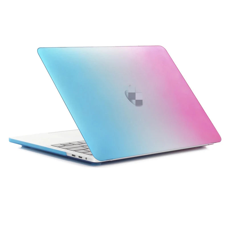 Rainbow Painting Cover for Macbook Air 13 Case Plastic Laptop Hard Case for Macbook 14.2 A2779  16 Inches A2780