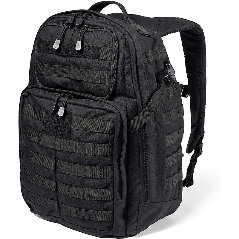 Large-Capacity 50L Nylon Backpack for Outdoor Sports Tactical Mountaineering Waterproof Camping Multi-Functional Hiking Zipper