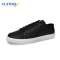 Designed Men's Plus Size Sports Walking Skateboarding Sneakers Winter Casual Shoes in Soft Cow Genuine Leather