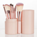 Makeup Brush Set Custom Private Label Foundation Eye Shadow 7 Piece Trade Assurance Synthetic Hair Wood Brush Wooden Brush