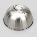 Stainless Steel Grill Melting Burger Dome for BBQ Tools Melting Cheese
