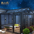 China Wholesale Modern Double Hipped Sunroom with Triangle Roof Aluminium Glass Energy Saving Outdoor Indoor Backyard Greenhouse