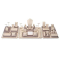 Jewelry Stand Set Earrings Display Tray Rack with Brooch Necklace Ring Holder for Packaging Display