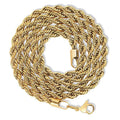 24K Gold Plated Chunky Tennis Link Chain Necklace Men's Women's Hip Hop Style Stainless Steel Jewelry Trendy Parties Gifts
