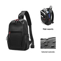 Hot Sell Wholesale Fashion Men Custom Waterproof Shoulder Bag Crossbody Chest Sling Bag