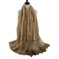Factory Wholesale Shawl Plain Lace Hijab Pearl Beaded Cotton Viscose Women Scarf Plain Hijab