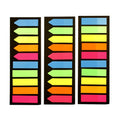 Self Adhesive Transparent Multicolored Tab Divider Index Gradient Sticky Notes