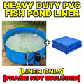 LVJU Foldable Round Tarpaulin Fish Tanks Guangzhou Factory Custom Biofloc Aquaculture Tank Farm Fish Shrimp Breeding Pond