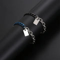 Fatingna New Arrival Colorful Bracelet Card Design Men's Stainless Steel Bracelet Couples Luxury Bracelet for Men