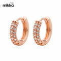 New Custom Multi Color Cartilage Hoop Earring with Zircon for Women Jewelry Accessories Gift