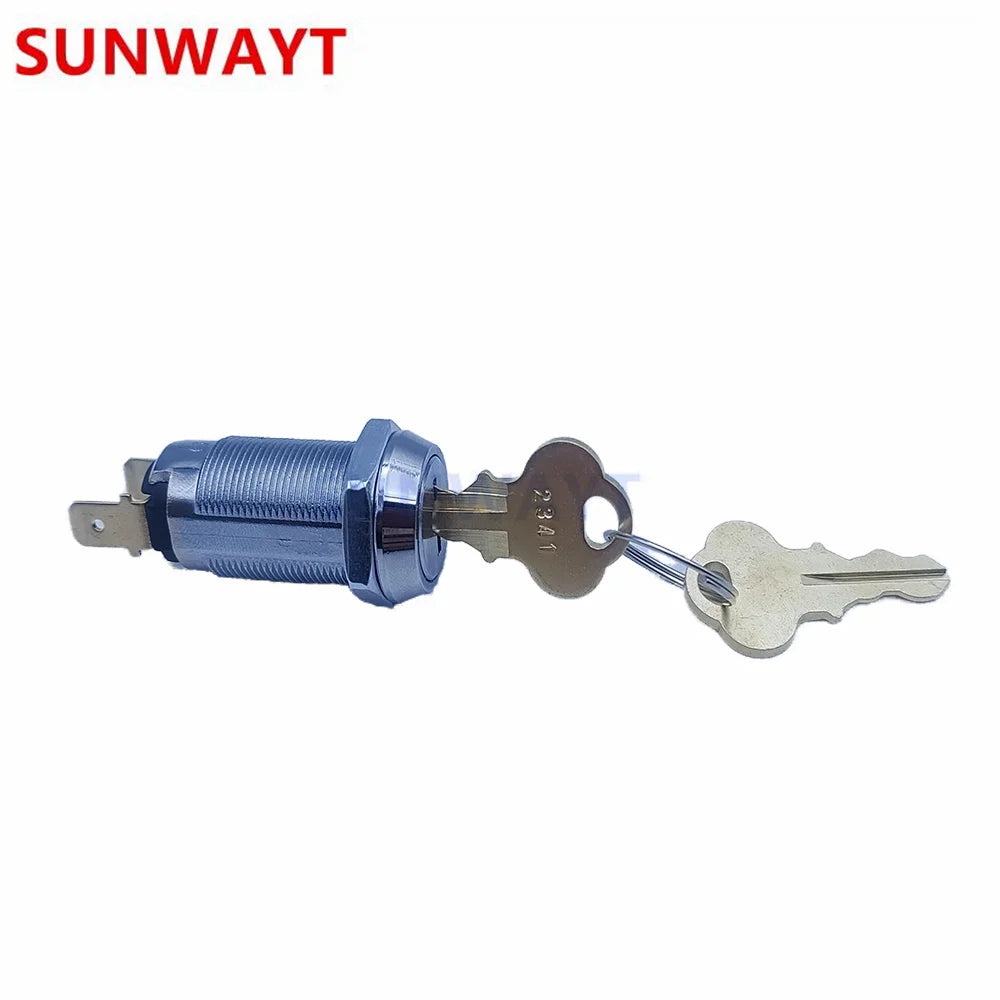 Arcade Game Machine  Key Code Door Locks Electric Switch Lock with No Spring Back (1:2)