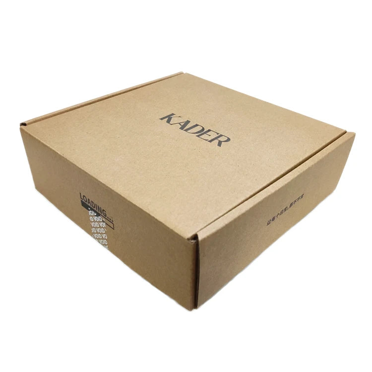 Custom Logo Folding Recycled Kraft Corrugated Cardboard Packaging Box Brown Carton Shipping Carton for Socks for Mail Purpose