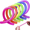 Stretchy Jelly String Noodles Thick Rubber Fidget Sensory Toys Set for Calming Relaxing Children Birthday Party Favors and Prize