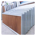Commercial Greenhouse Aluminum Frame air Cooling Pad System Wet Wall Curtain
