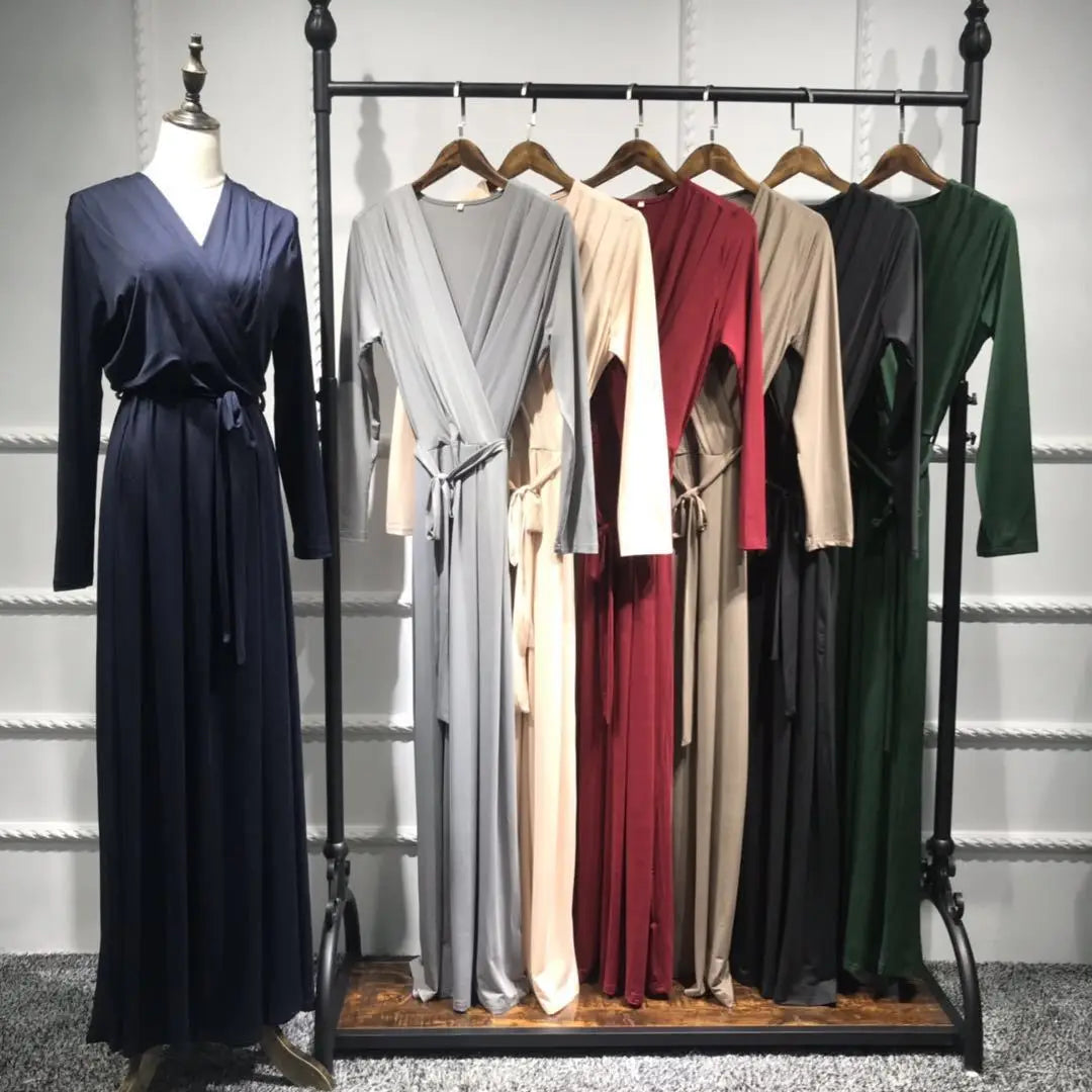 Ramadan Eid Muslim Abaya Dubai Turkey Islam Abayas for Women Long Dress Kebaya Robe Femme Musulmane Kaftan