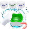 Factory Priced Multi-Purpose Plastic Denture Bath Box Oral Hygiene Storage Retainer for Invisible Aligner Braces Dental Case