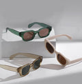Custom Designer New Wholesale Sunglasses Handmade Creative Design Square Thick Frame Bulk Sunglasses