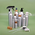 Perfume Aluminum Sprayer Aluminum Spray Lotion Bottle 30ml 50ml 100ml 200ml 300ml 500ml Small Metal Bottle with Pump Sprayer