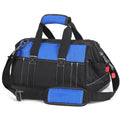 Wide-Mouth Polyester Tool Bag with Molded Waterproof Base Multi-Pockets for Engineers OEM & ODM Supported