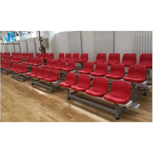 Aluminum Stadium Bleachers Seating Outdoor Gym Bench for Sale