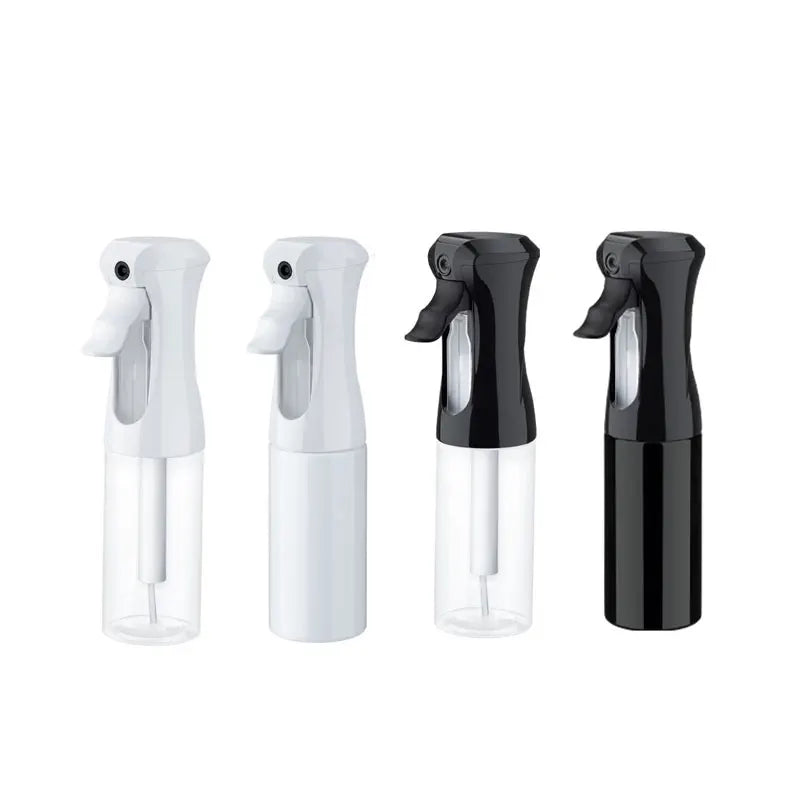 200ml 300ml Sustainable Spray Bottle Hairstyling Tools Continuous Sprayer Hair Water Bottle with Fingerprint Fine Mister Spray