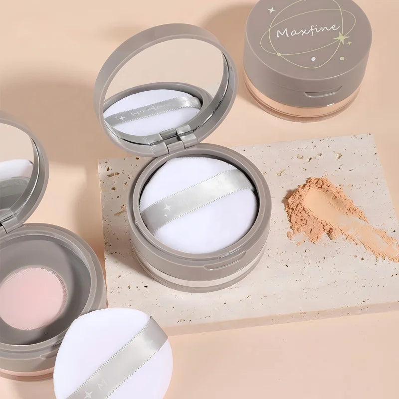 New Arrived Makeup Setting Powder Waterproof Oil-control Pink Vegan Organic Loose Setting Powder Wholesale