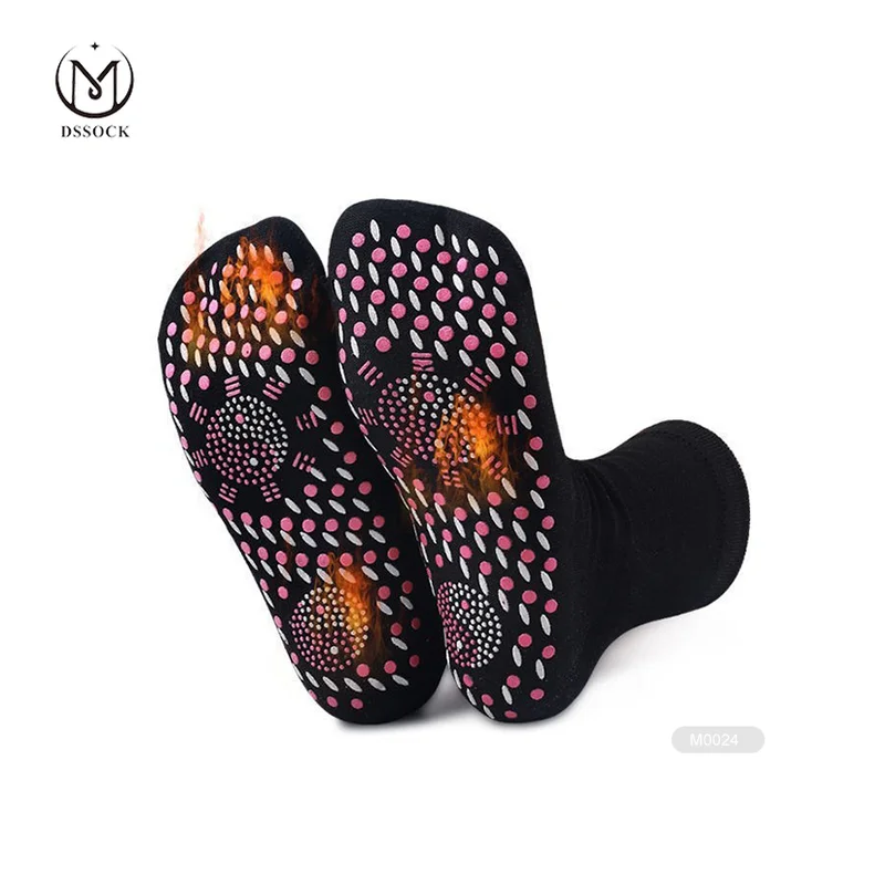 DS- M0054 Magnetic Therapy Bio Ceramic Socks Self Heating Socks