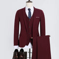 2024 Men Suit 3 Piece Set Korean Fashion Suit Coat + Vest + Pants Professional Wedding Best Man Clothing Business Formal Suits
