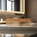 High Quality Bamboo Hair Brush Comb Set Natural Boar Hair Brush Bamboo Comb for Women