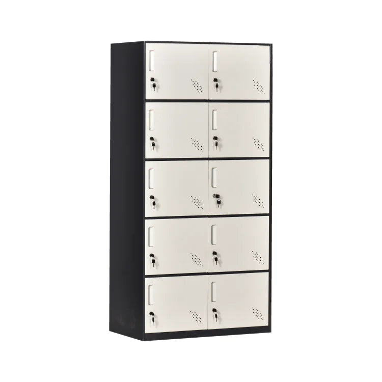 White Gray Blue Red Coffee Multiple Colors Gym Athletic Student Storage Lockers Easy to Assemble Cabinet