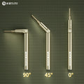 Mijing 360 Degree Adjustable Angle Foldable Magnetic Steel Screw Pen Kit for Mobile Phone Motherboard Repair 360 Rotation